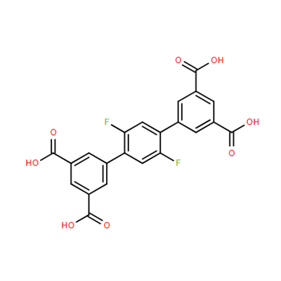 CAS 1119195-97-9|2',5'-Difluor-[1,1':4',1''-terphenyl]-3,3'',5,5''-tetracarbonsäure